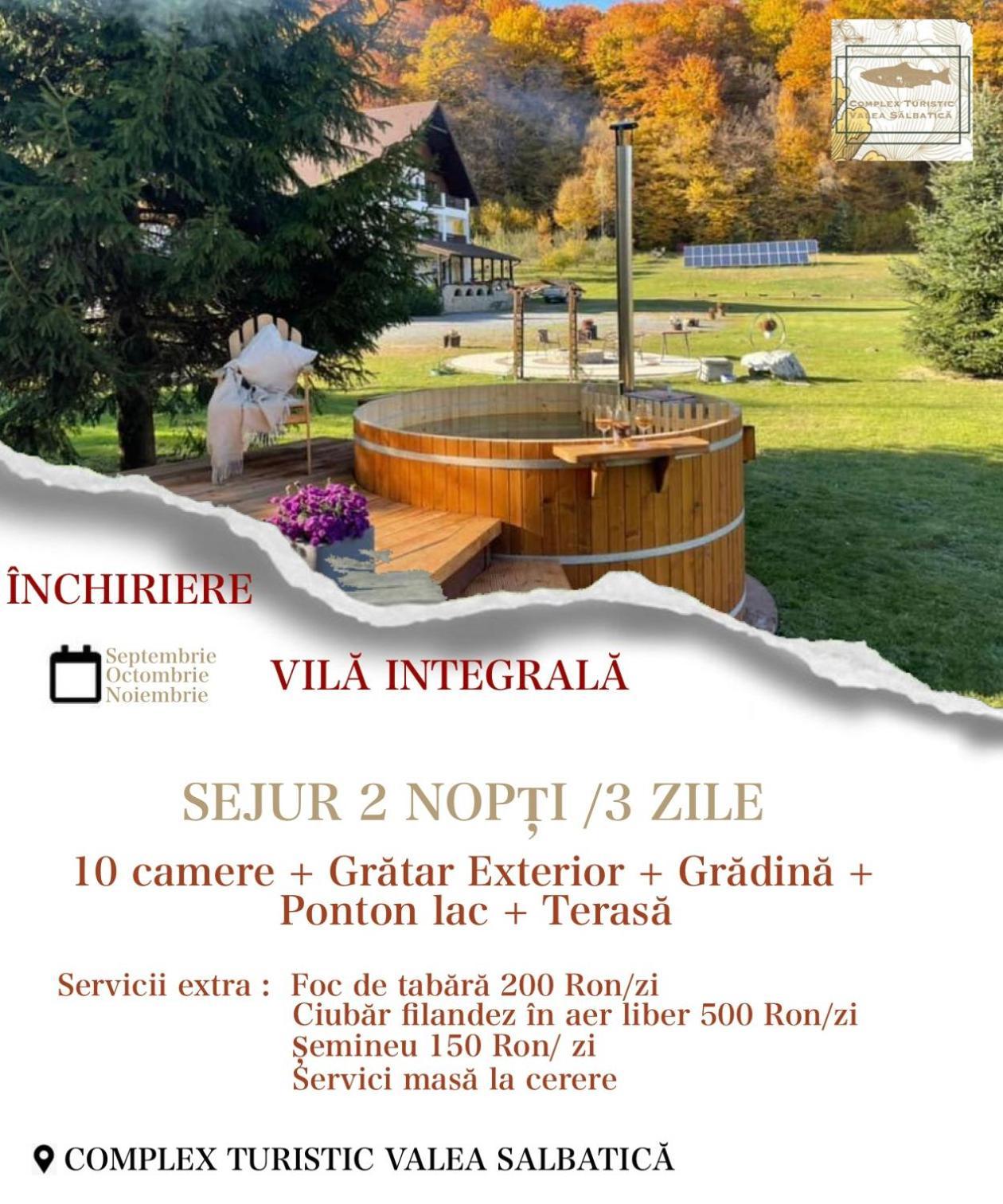 Hotel Valea Salbatica Sinca Noua Esterno foto